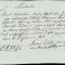 HST A331 Chitanță olografă 1828 limba latină