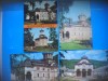 HOPCT LOT 3970 - 4 CARTI POSTALE-MANASTIREA COZIA -JUD- VALCEA-CIRCULATE, Circulata, Printata