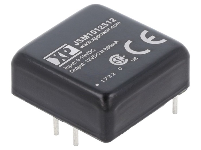 Convertor DC/DC 10W 12V 0,83A