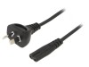 Cablu Alimentare 2x0,75mm2 1,8m PVC Mufă IEC C7