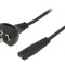 Cablu Alimentare 2x0,75mm2 1,8m PVC Mufă IEC C7
