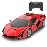 MASINA CU TELECOMANDA LAMBORGHINI SIAN ROSU CU SCARA 1 LA 24, Rastar