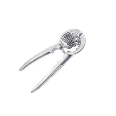 Cleste metalic pentru spart nuci, Argintiu, 17 cm foto