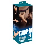 Strapon Prelungitor Penis Silicon Large + 6 cm#