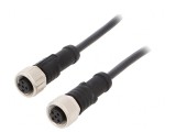 Cablu Senzori Automatizări PIN 5 M12-M12 1m Mufă-Mufă
