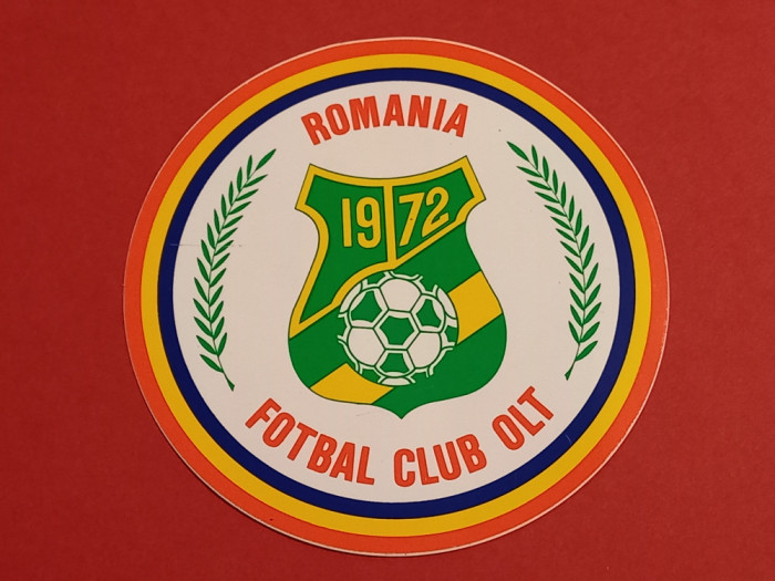Sticker fotbal model vechi - FC OLT