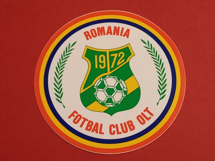 Sticker fotbal model vechi - FC OLT