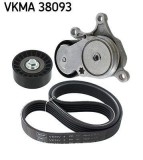 Set curea transmisie cu caneluri Mercedes A-Class, B Class Sports, Cla, Cla Shooting Brake, Gla, Gla-Class, Glb Motor A 160, A 180, lungime 1510 mm,