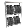 Raft pentru depozitare anvelope SR10540 Grafner 16828, 8 anvelope