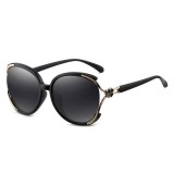 Ochelari de soare pentru femei cu protectie uv, 1384, black / gray