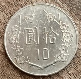 C50 - Moneda foarte veche - Taiwan - 10 dolari