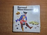 carte in relief pentru copii - baronul munchhausen - din anul 1983