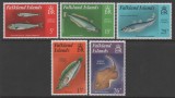 Insulele Falkland 1981 - Pești, fauna, serie neuzata