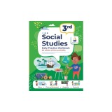 3rd Grade Social Studies: Daily Practice Workbook 20 Weeks of Fun Activities History Civic and Government Geography Economics + Video Explanatio
