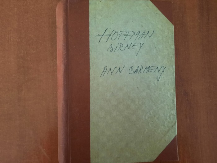 Ann Carmeny de Hoffman Birney