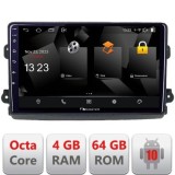 Navigatie Fiat Ducato 2021- Nakamichi NAM5510 Qled Octa Core 720p 4+64 DSP 360 camera carplay android auto CarStore Technology