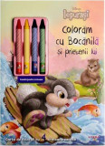 Colorăm cu Bocănilă și prietenii lui - Paperback brosat - Disney - Litera mică
