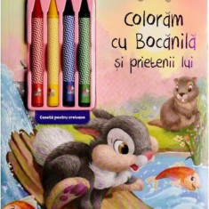 Colorăm cu Bocănilă și prietenii lui - Paperback brosat - Oana Neacșu - Litera mică