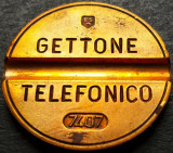 Cumpara ieftin Moneda / Jeton Telefonic GETTONE TELEFONICO - ITALIA, anul 1974 *cod 2647