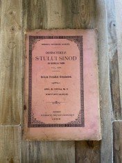 Desbaterile Sfantului Sinod din sesiunea de toamna anul 1898. Anul al XXII-lea. Nr. II Februarie foto