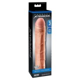 Manson FANTASY X-Tensions - Perfect 3" Extension, pentru extensia penisului, culoarea pielii