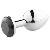 Secretplay Toys-Plug Anal Negru S-Metal