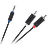 Cumpara ieftin Cablu jack 3.5 - 2rca cabletech standard 1m