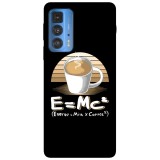 Husa compatibila cu Motorola Moto G71 5G model E=Mc, Silicon, TPU, Viceversa, Transparent, Carcasa