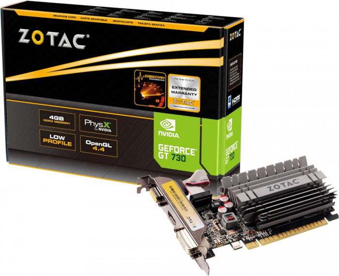 Placă video Zac NVIDIA GeForce Low Profile PCI-Express ZT-71115-20L