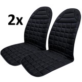 Cumpara ieftin Set 2x Huse Scaune Auto cu Incalzire 12V Reglabile pe 2 Trepte Confort Premium, Putere 42W