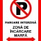 Placuta pentru parcare interzisa zona de incarcare marfa