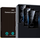 Folie Protectie Camera spate ESR pentru Samsung Galaxy S21 Ultra 5G, Sticla securizata, 9H, Set 2 buc