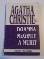 DOAMNA McGINTY A MURIT de AGATHA CHRISTIE foto