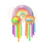 Brosa martisor Zambet si Culoare