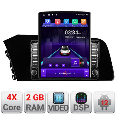 Navigatie dedicata Hyundai Elantra 2021- K-elantra2021 ecran tip TESLA 9.7&amp;quot; cu Android Radio Bluetooth Internet GPS WIFI 2+32 D CarStore Technology foto