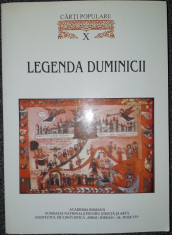 Carti populare X - Legenda duminicii foto