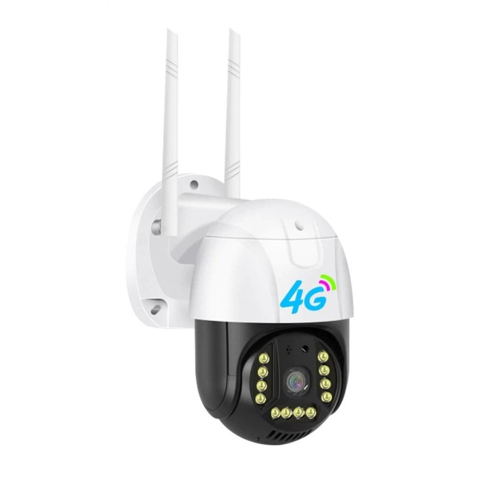 Camera de supraveghere Smart 4G cartela telefonica, Wi-Fi cu IP si rotire 355