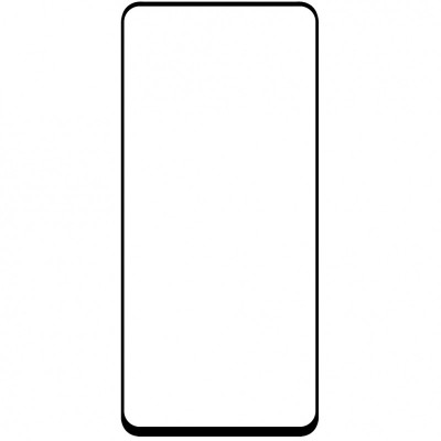 Folie Protectie Ecran OEM pentru Huawei P smart 2021 / Huawei Y7a, Sticla securizata, Full Face, Full Glue, Neagra foto