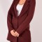 Blazer Vero Moda, grena, M