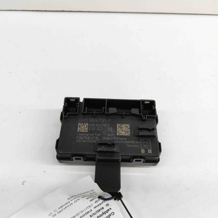 Modul de control ușă st&acirc;nga spate AUDI A4 Avant 8W2, B9 2023 OEM: 4M0959795P,A2C7849330200 24927678