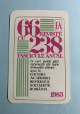 Calendar 1983 editura academiei