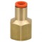 Racord Push-In Filetat Alamă Rc 1/4 1-10 Bar
