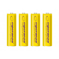 Set 4 acumulatori reincarcabili, Ni-MH, 2000MAH, 1,2V, AA, galben