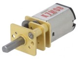 Motor DC cu Transmisie 6V 1.6A Ax Crestătură D 15:1