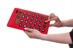 Calculator de mana A4 Buddy rosu foto