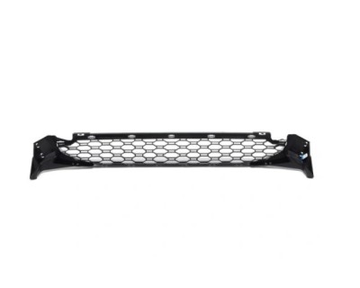 Grila bara protectie, spoiler Bmw X3 (G01), 06.2017-07.2021, model: fara ACC, fara M Sport, montare fata, centrala, negru, RapidAuto foto