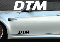 Set 2 buc. sticker auto lateral - DTM foto