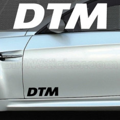 Set 2 buc. sticker auto lateral - DTM