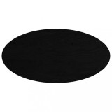 Cumpara ieftin Blat de masa maro inchis 120x60x2 cm lemn masiv de stejar oval