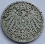 Germania, 5 Pfennig 1910 D